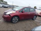 2016 Nissan Leaf Sv Бордовый vin: 1N4BZ0CP9GC309035