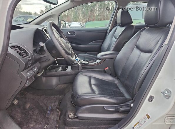 1N4BZ0CPXGC303941 2016 NISSAN LEAF White Vista interior delantera