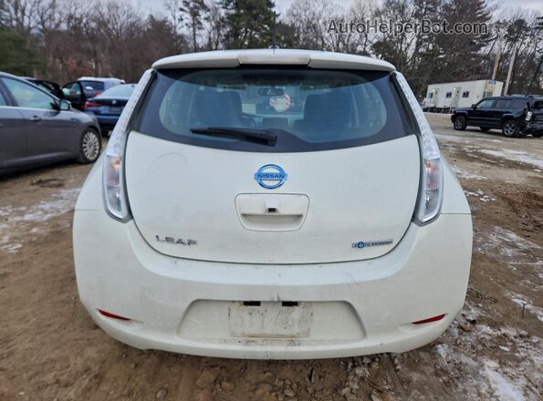 1N4BZ0CPXGC303941 2016 NISSAN LEAF White Vista trasera
