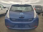 2016 Nissan Leaf Sv Blue vin: 1N4BZ0CPXGC314275