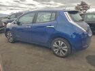 2016 Nissan Leaf Sv Blue vin: 1N4BZ0CPXGC314275