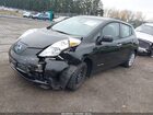 2017 Nissan Leaf S Черный vin: 1N4BZ0CPXHC301592