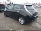2017 Nissan Leaf S Черный vin: 1N4BZ0CPXHC301592