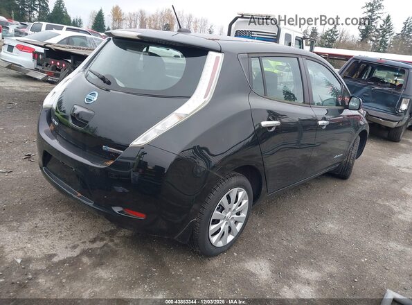 1N4BZ0CPXHC301592 2017 NISSAN LEAF Черный Задняя правая четверть