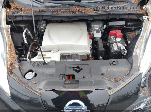 1N4BZ0CPXHC301592 2017 NISSAN LEAF Черный Вид сзади