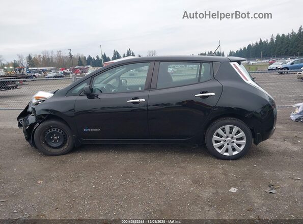 1N4BZ0CPXHC301592 2017 NISSAN LEAF Черный Панорамный вид салона 360°