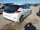 2020 Nissan Leaf S Plus 62 Kwh White vin: 1N4BZ1BP3LC308514