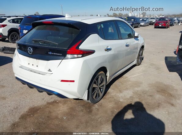 1N4BZ1BP3LC308514 2020 NISSAN LEAF White Задня права чверть
