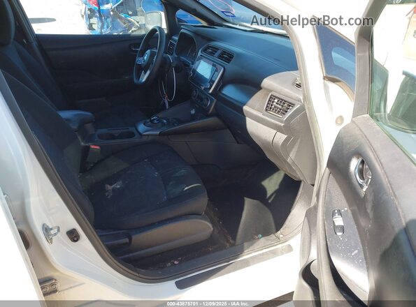 1N4BZ1BP3LC308514 2020 NISSAN LEAF White Вид салону спереду