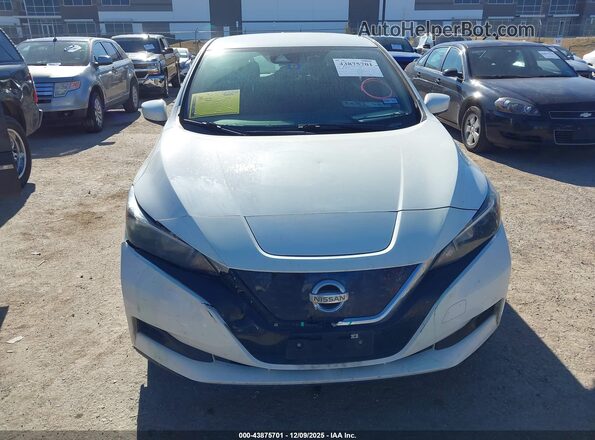 1N4BZ1BP3LC308514 2020 NISSAN LEAF White Вид щитка приладів