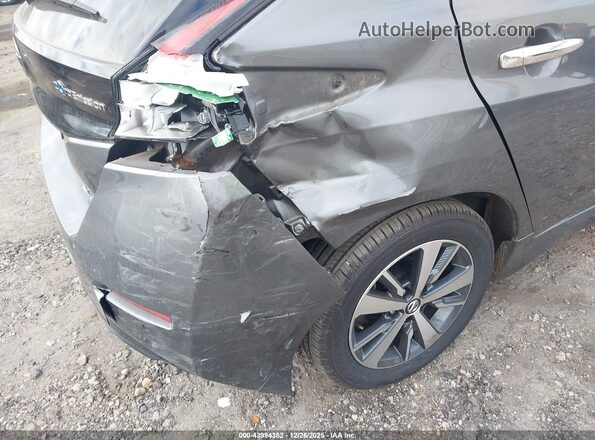 1N4BZ1BVXMC552659 2021 NISSAN LEAF Серый Вид спереди