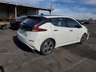 2019 Nissan Leaf S Plus White vin: 1N4BZ1CP2KC312602