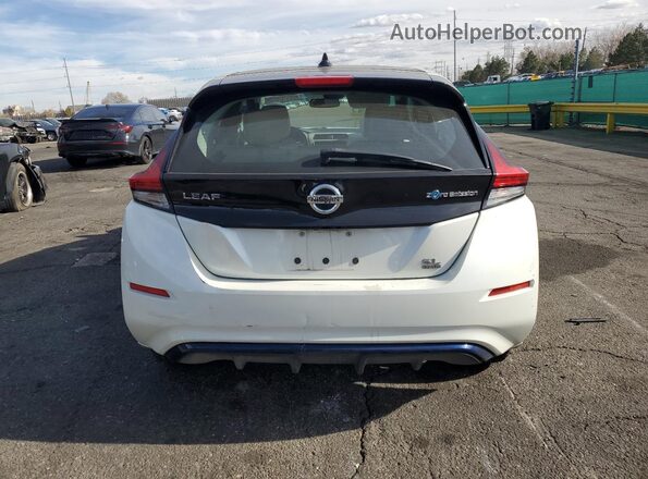 1N4BZ1CP2KC312602 2019 NISSAN LEAF White უკანა ხედი