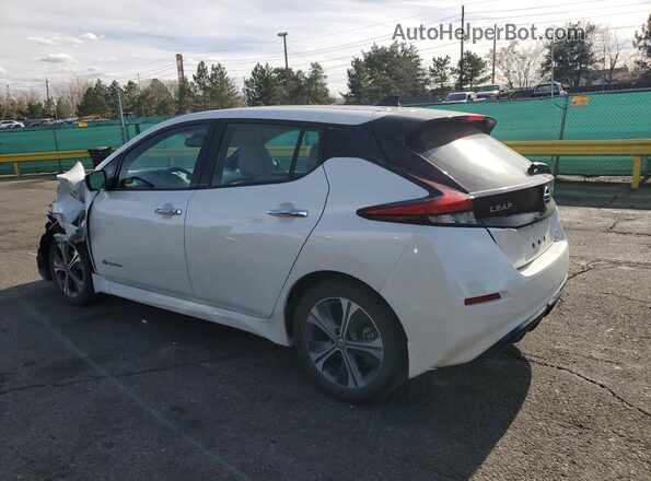 1N4BZ1CP2KC312602 2019 NISSAN LEAF White უკანა მარცხენა
