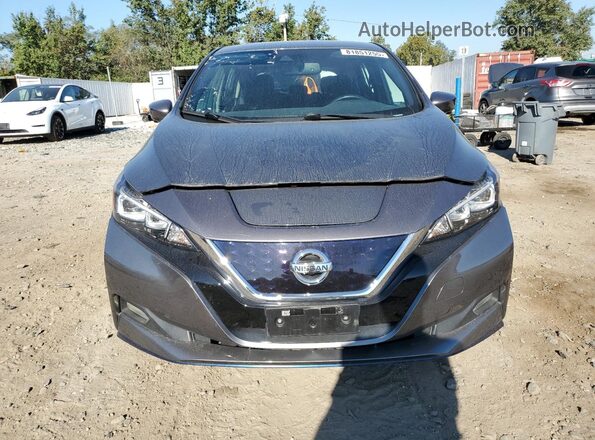 1N4BZ1CP4LC311632 2020 NISSAN LEAF Gray Դիմացի տեսք