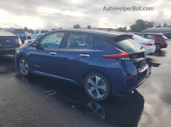 1N4BZ1CP8KC312863 2019 NISSAN LEAF Blue Задня ліва чверть