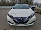 2019 Nissan Leaf S Plus White vin: 1N4BZ1CP9KC318896