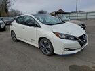 2019 Nissan Leaf S Plus White vin: 1N4BZ1CP9KC318896