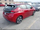2021 Nissan Leaf Sv Plus 62 Kwh Burgundy vin: 1N4BZ1CV0MC553320