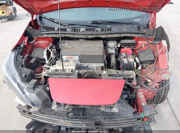 1N4BZ1CV0MC553320 2021 NISSAN LEAF Burgundy Vista trasera