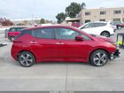 2021 Nissan Leaf Sv Plus 62 Kwh Burgundy vin: 1N4BZ1CV0MC553320