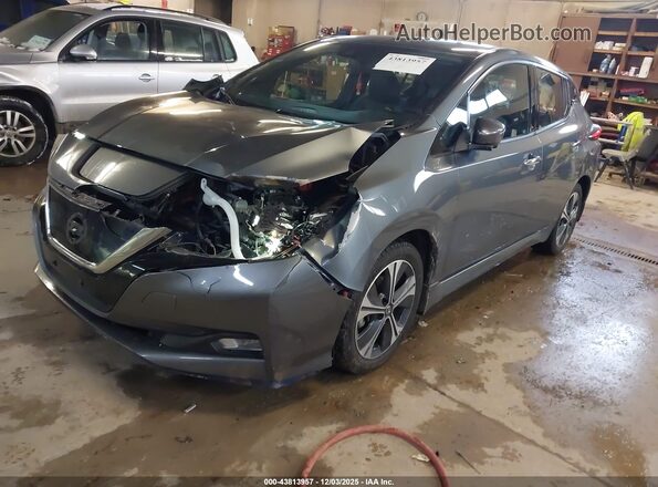 1N4BZ1DP3LC308476 2020 NISSAN LEAF Gray Przód lewy