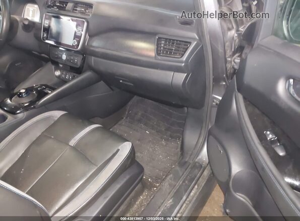 1N4BZ1DP3LC308476 2020 NISSAN LEAF Gray Widok wnętrza z przodu