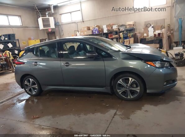 1N4BZ1DP3LC308476 2020 NISSAN LEAF Gray Widok wnętrza z tyłu