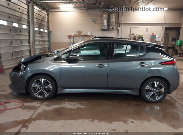 1N4BZ1DP3LC308476 2020 NISSAN LEAF Gray Widok wnętrza 360 stopni