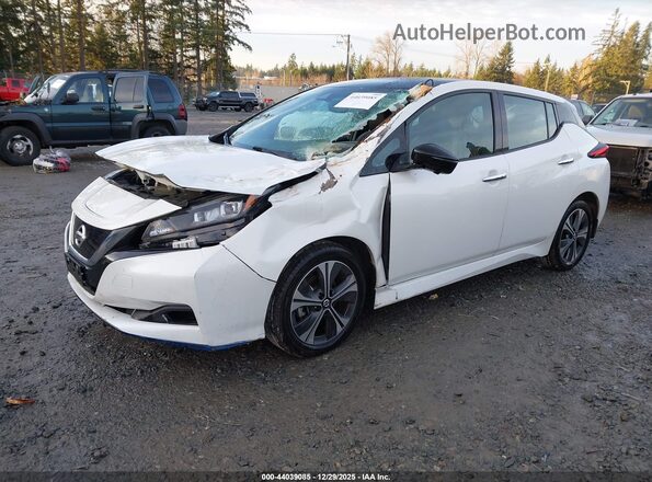 1N4BZ1DP8LC310465 2020 NISSAN LEAF Белый Передняя левая четверть