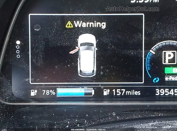 1N4BZ1DP8LC310465 2020 NISSAN LEAF Белый 