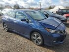 2021 Nissan Leaf Sl Plus Синий vin: 1N4BZ1DV2MC552880