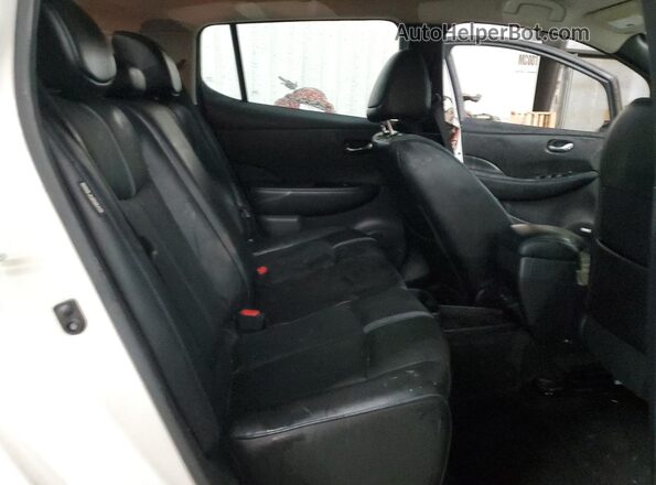 1N4BZ1DV4MC552637 2021 NISSAN LEAF Белый Вид задних сидений