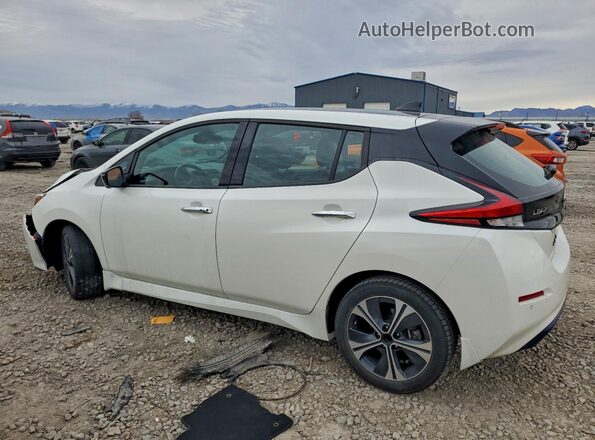1N4BZ1DV9MC553749 2021 NISSAN LEAF Белый Задняя левая четверть