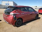 2025 Nissan Leaf Sv Plus Красный vin: 1N4CZ1CV0SC562228