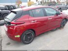 2023 Nissan Leaf Sv Plus 60 Kwh Темно-бордовый vin: 1N4CZ1CV4PC552793