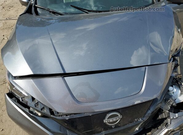 1N4CZ1CV5PC553676 2023 NISSAN LEAF Gray Widok wnętrza z tyłu