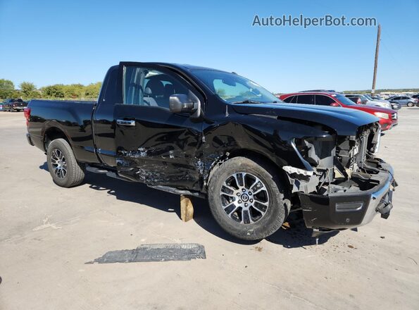 1N6AA1CD1MN519148 2021 NISSAN TITAN Black Передня права чверть
