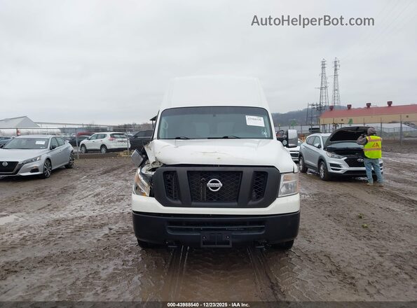1N6AF0LYXMN804185 2021 NISSAN NV CARGO NV2500 HD White უკანა სალონის ხედი