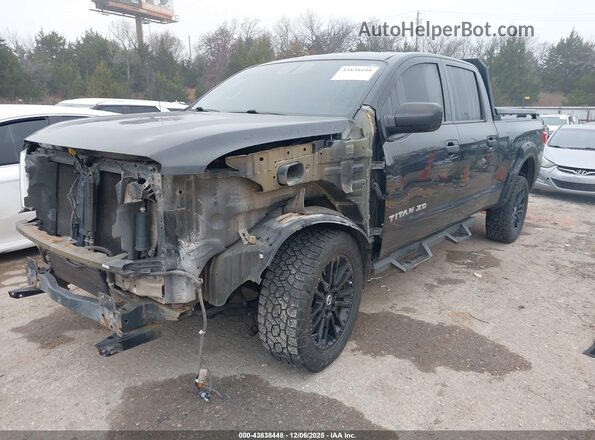 1N6BA1F32HN573524 2017 NISSAN TITAN XD Black Przód lewy