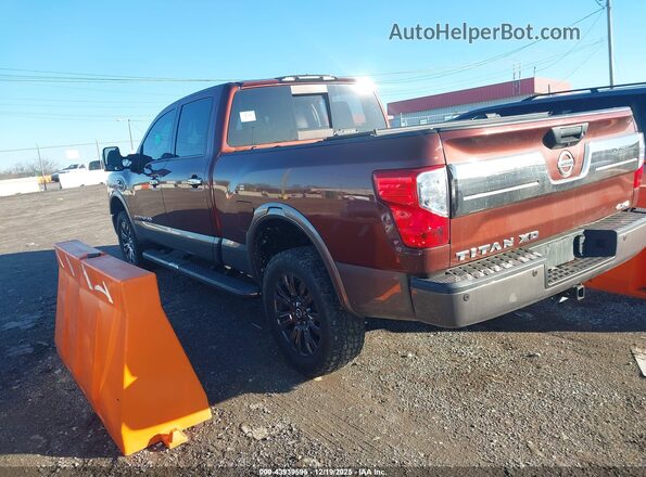 1N6BA1F44GN502381 2016 NISSAN TITAN XD Черный Задняя левая четверть