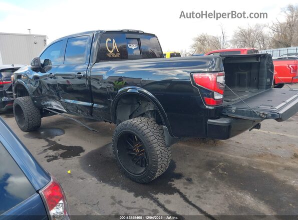 1N6BA1F46HN506997 2017 NISSAN TITAN XD Черный Задняя левая четверть