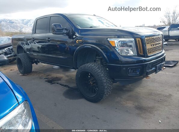 1N6BA1F46HN506997 2017 NISSAN TITAN XD Черный Передняя правая четверть