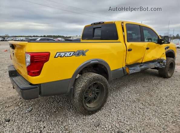1N6BA1F47GN509342 2016 NISSAN TITAN Желтый Задняя правая четверть