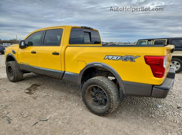 1N6BA1F47GN509342 2016 NISSAN TITAN Желтый Задняя левая четверть