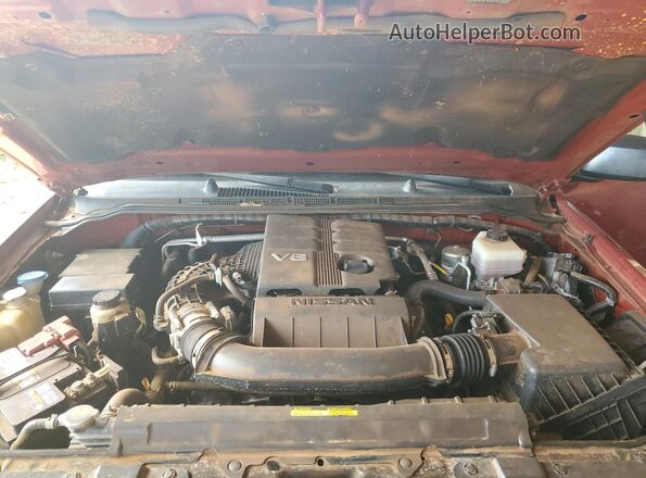 1N6ED0EB3LN723754 2020 NISSAN FRONTIER Burgundy Вид задньої частини салону