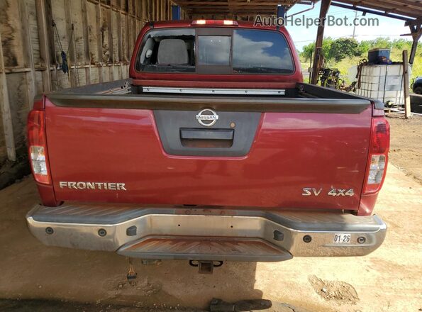 1N6ED0EB3LN723754 2020 NISSAN FRONTIER Burgundy Вид ззаду
