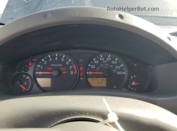 1N6ED0EB5MN706679 2021 NISSAN FRONTIER Gray ხელსაწყოთა პანელის ხედი