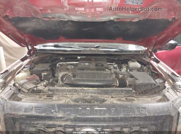 1N6ED1CL7NN647752 2022 NISSAN FRONTIER Red Widok z tyłu