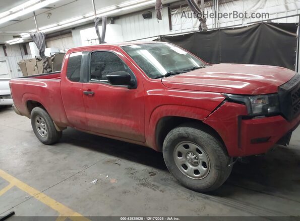 1N6ED1CL7NN647752 2022 NISSAN FRONTIER Red Widok wnętrza z tyłu